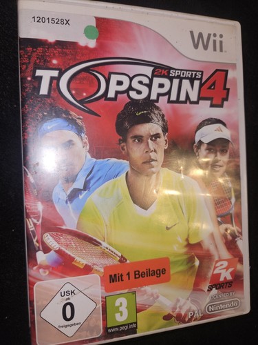 Nintendo wii spiel top spin - spiel,