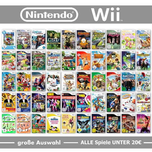 Nintendo wii spiele wahl - nintendo, spiele-wahl