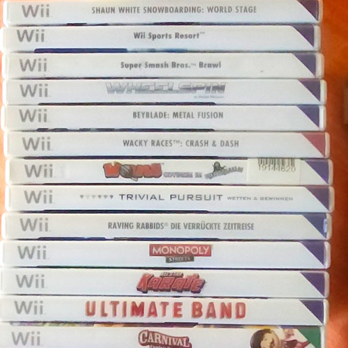 Nintendo wii spielesammlung - nintendo,
