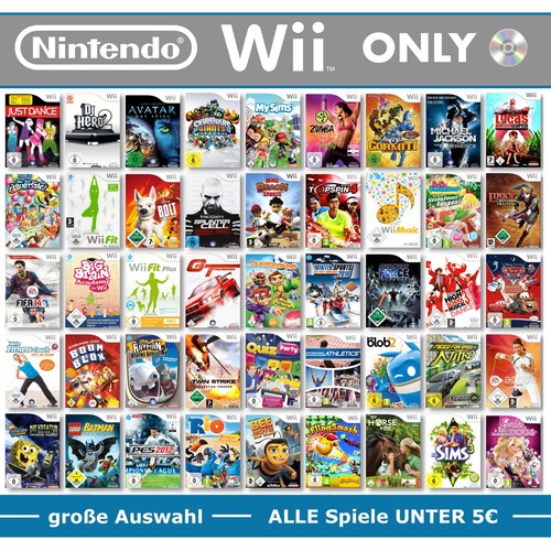 Nintendo wii spiele wahl nur - nintendo,
