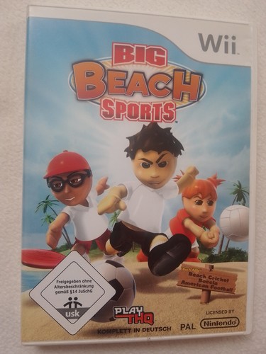 Nintendo wii spiel big beach - spiel,