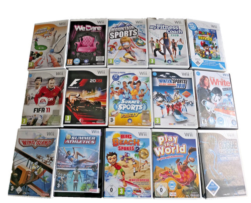 Nintendo wii spiele paket - 15,