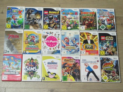 Nintendo wii spiele auswahl - nintendo,