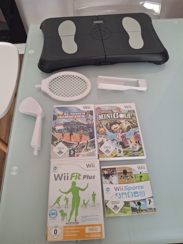 Wii board schwarz inkl - board, schwarz,
