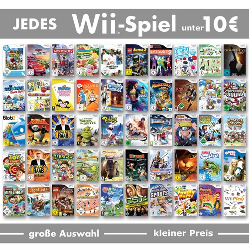 Nintendo wii spiele wahl - nintendo,