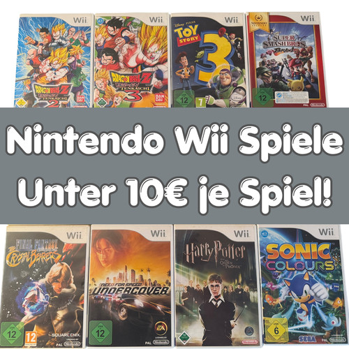 Nintendo wii spiele unter - nintendo,